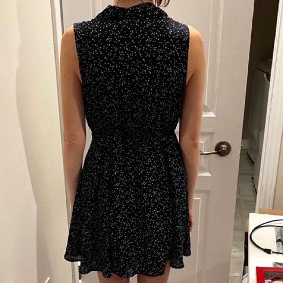 H&M Dress, Navy Blue with Stars - Picture 2 of 2
